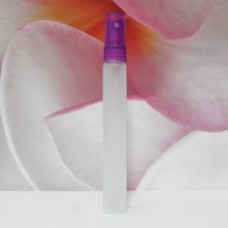Tube Glass 8 ml Frosted with PE Sprayer: PURPLE